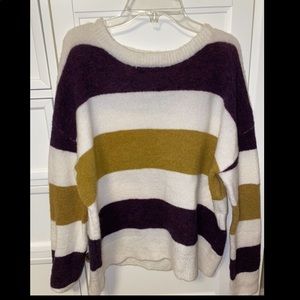 Lightweight striped sweater